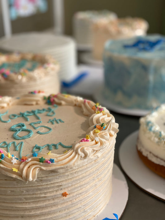 8” TWO LAYER CAKE